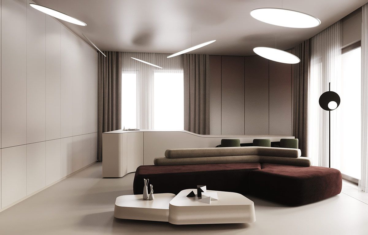 طراحی داخلی منزل به سبک آینده01
