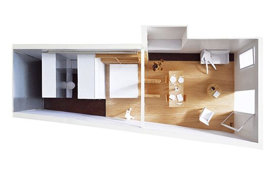 طراحی آپارتمان کوچک10