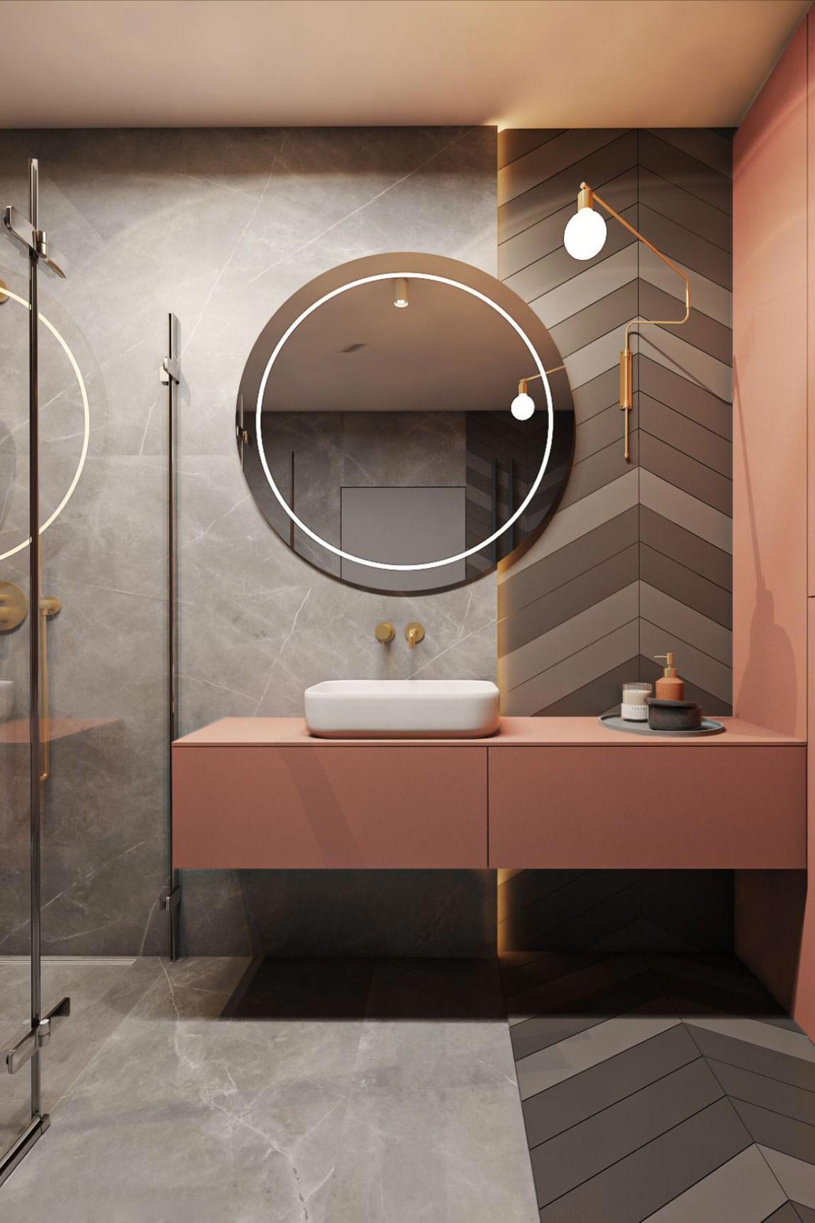 طراحی دکوراسیون حمام و سرویس بهداشتی مدرن