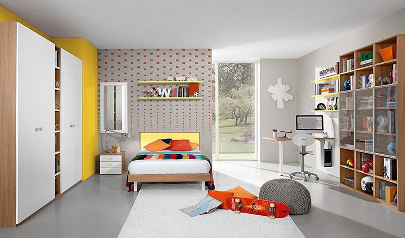 طراحی اتاق خواب کودک و نوجوان14