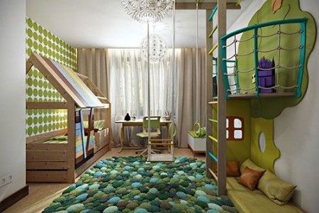 اتاق خواب مدرن برای کودکان و نوجوانان