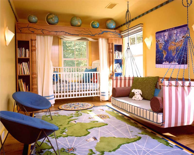 طراحی اتاق خواب کودک02