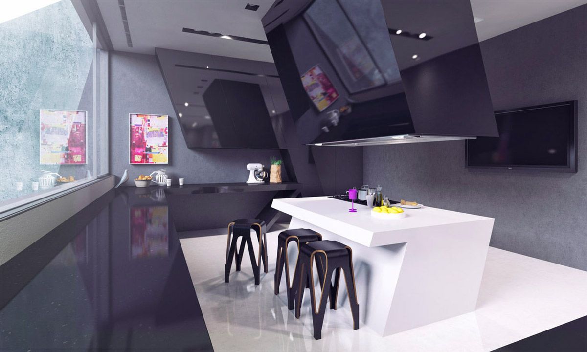 طراحی کابینت مدرن آشپزخانه08