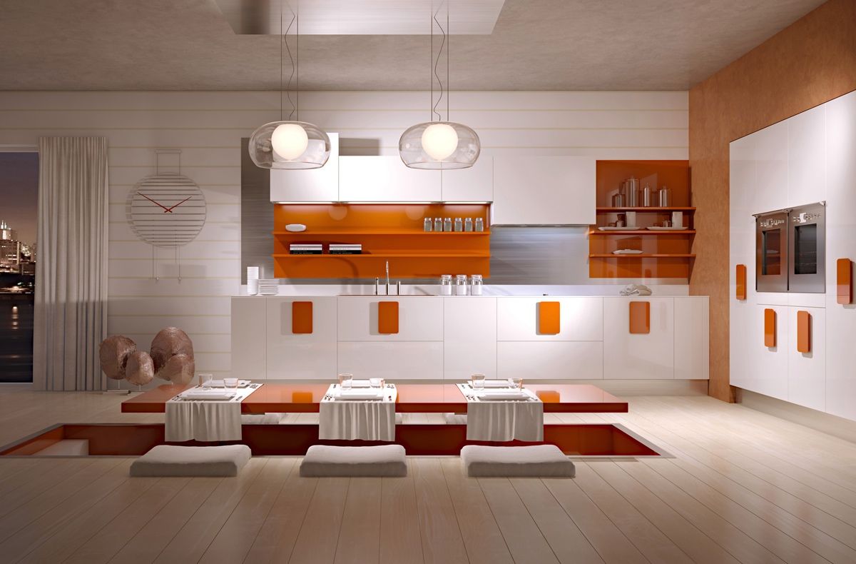 طراحی کابینت مدرن آشپزخانه10