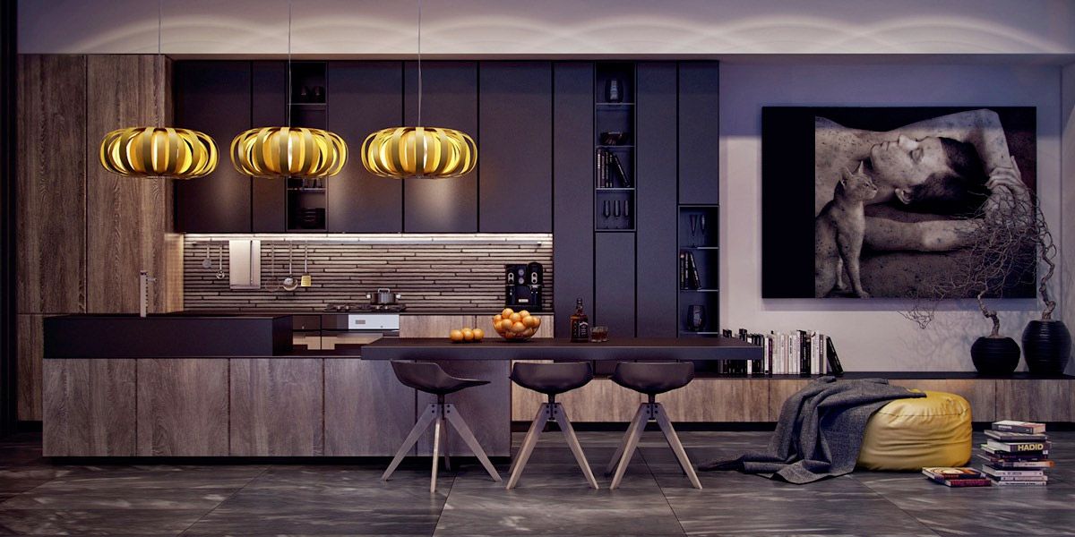 طراحی کابینت مدرن آشپزخانه11