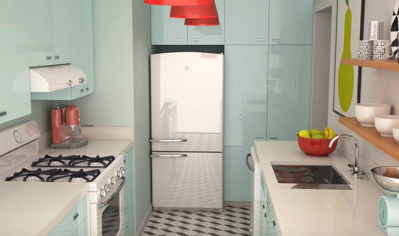 طراحی آشپزخانه کوچک10