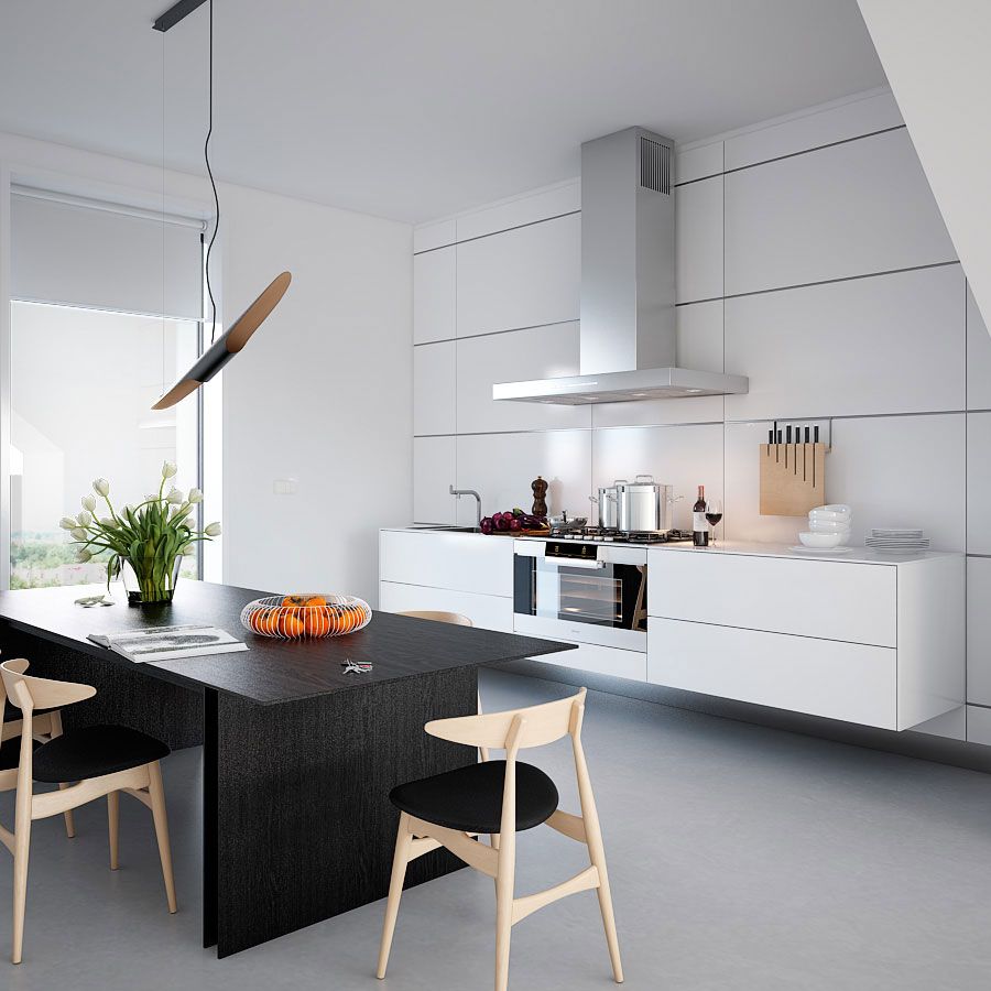 طراحی آشپزخانه های کوچک01