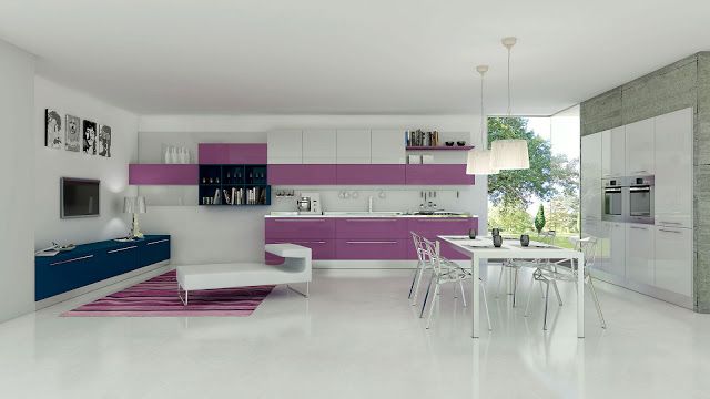 طراحی آشپزخانه های مدرن07