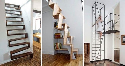ایده هایی برای پله در فضاهای کوچک