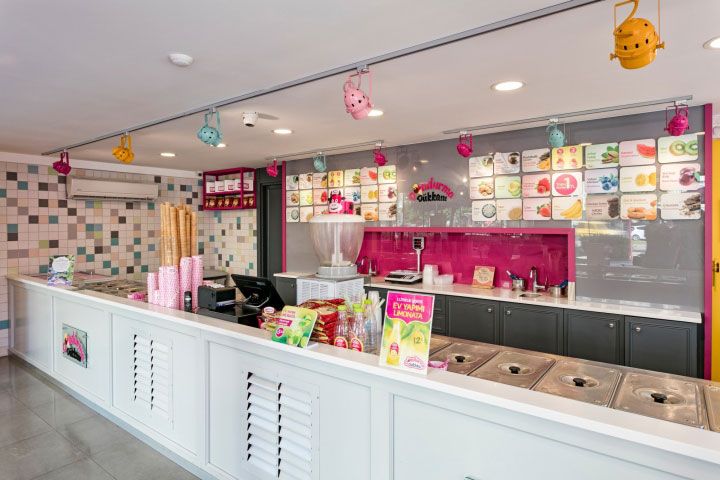 طراحی مغازه بستنی فروشی2