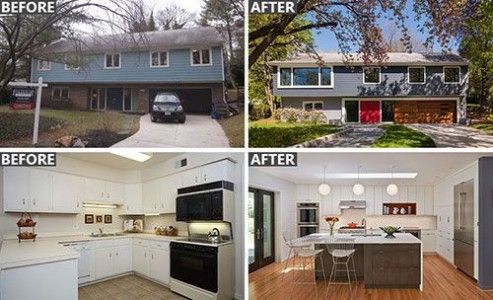 تصاویر قبل و بعداز بازسازی خانه