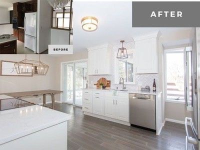 تصاویر قبل و بعد از بازسازی و نوسازی آشپزخانه