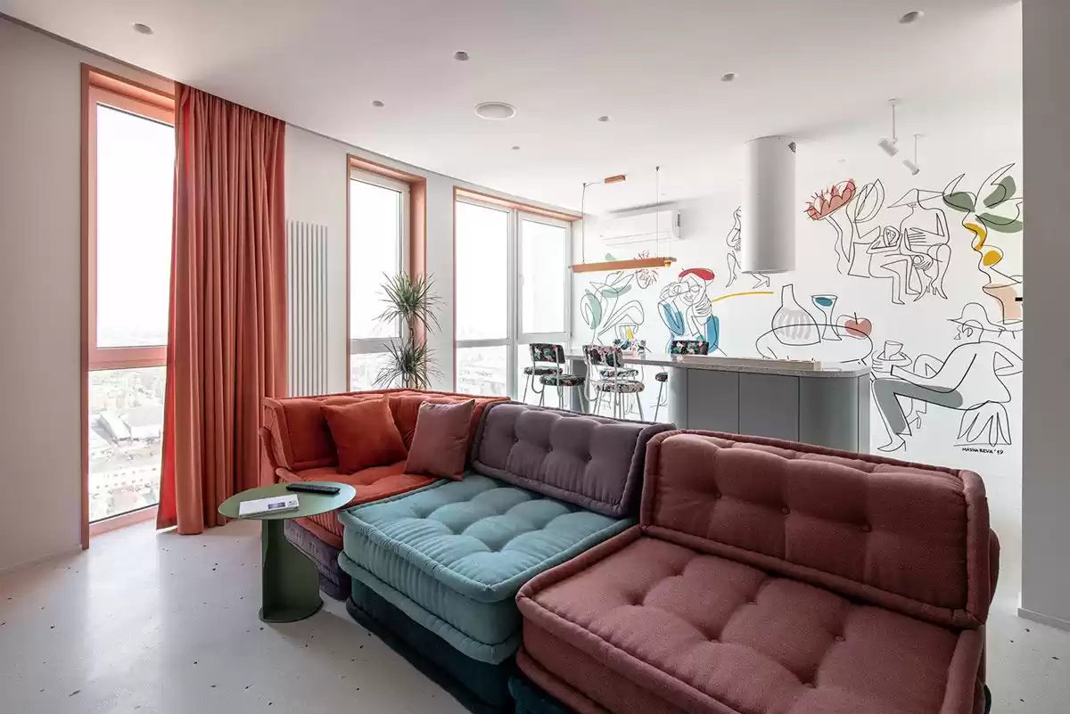 خانه کوچک با رنگبندی جذاب11