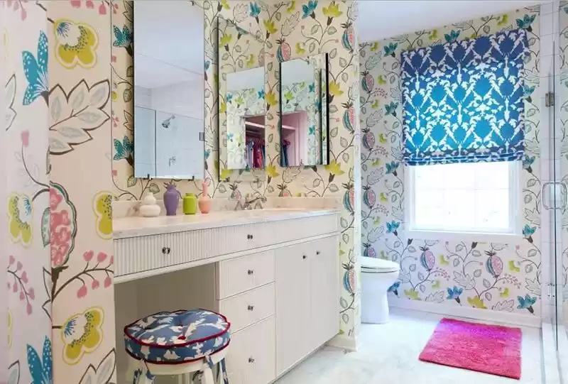 کاشی سرامیک طرح کاغذ دیواری16