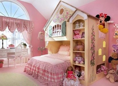 طرح اتاق خواب برای پرنسس کوچولوها