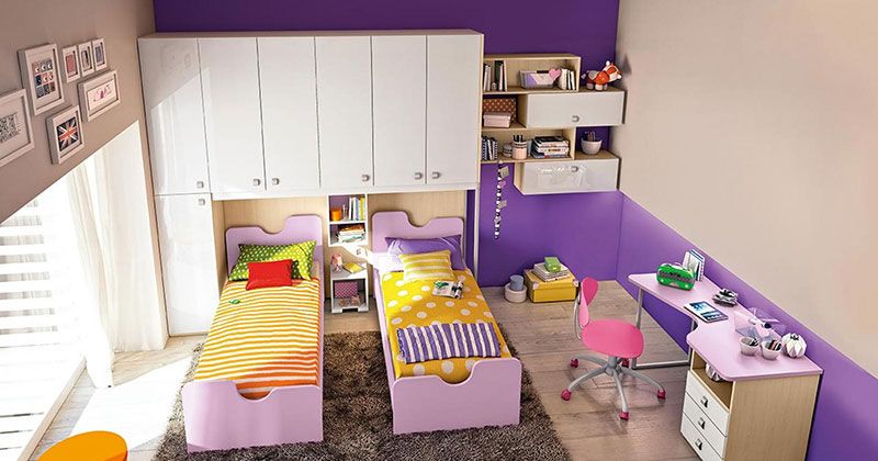 طراحی اتاق خواب کودک و نوجوان07