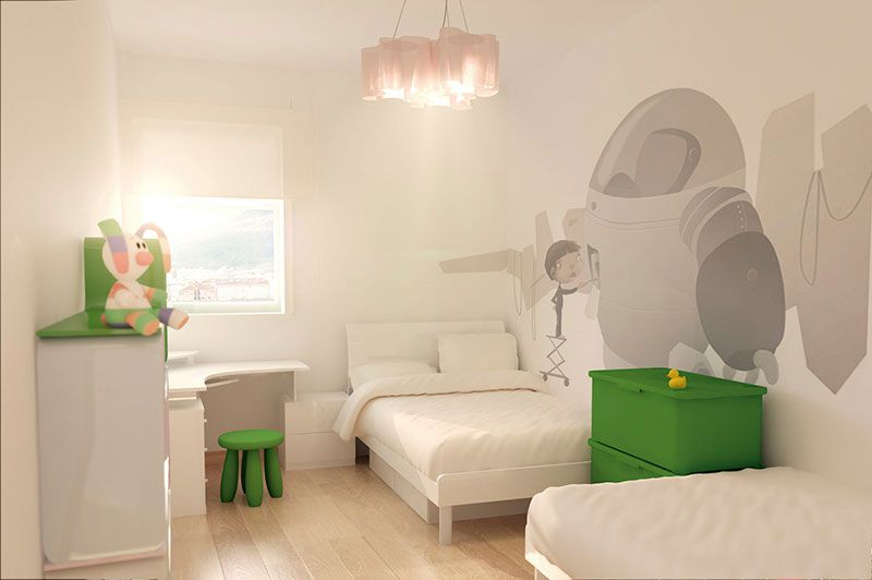 طراحی اتاق خواب کودک و نوجوان15