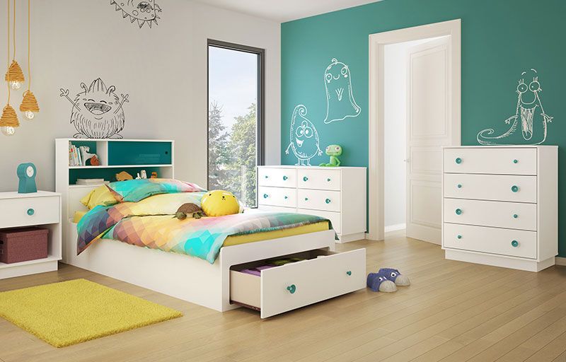 طراحی اتاق خواب کودک و نوجوان25