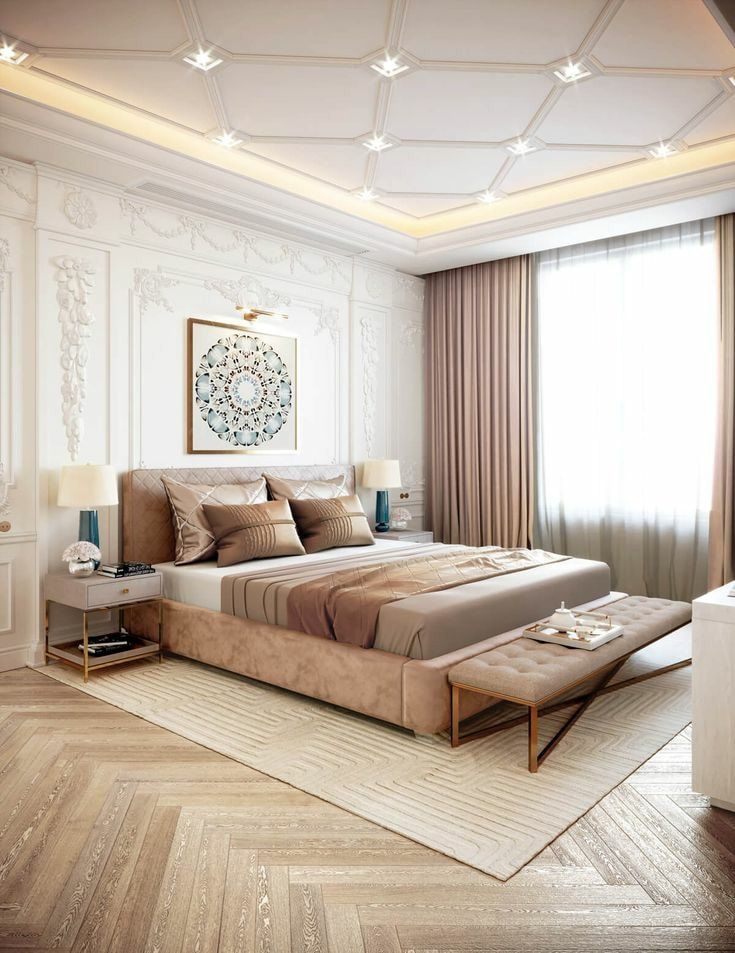 طراحی زیبا اتاق خوابهای مستر والدین
