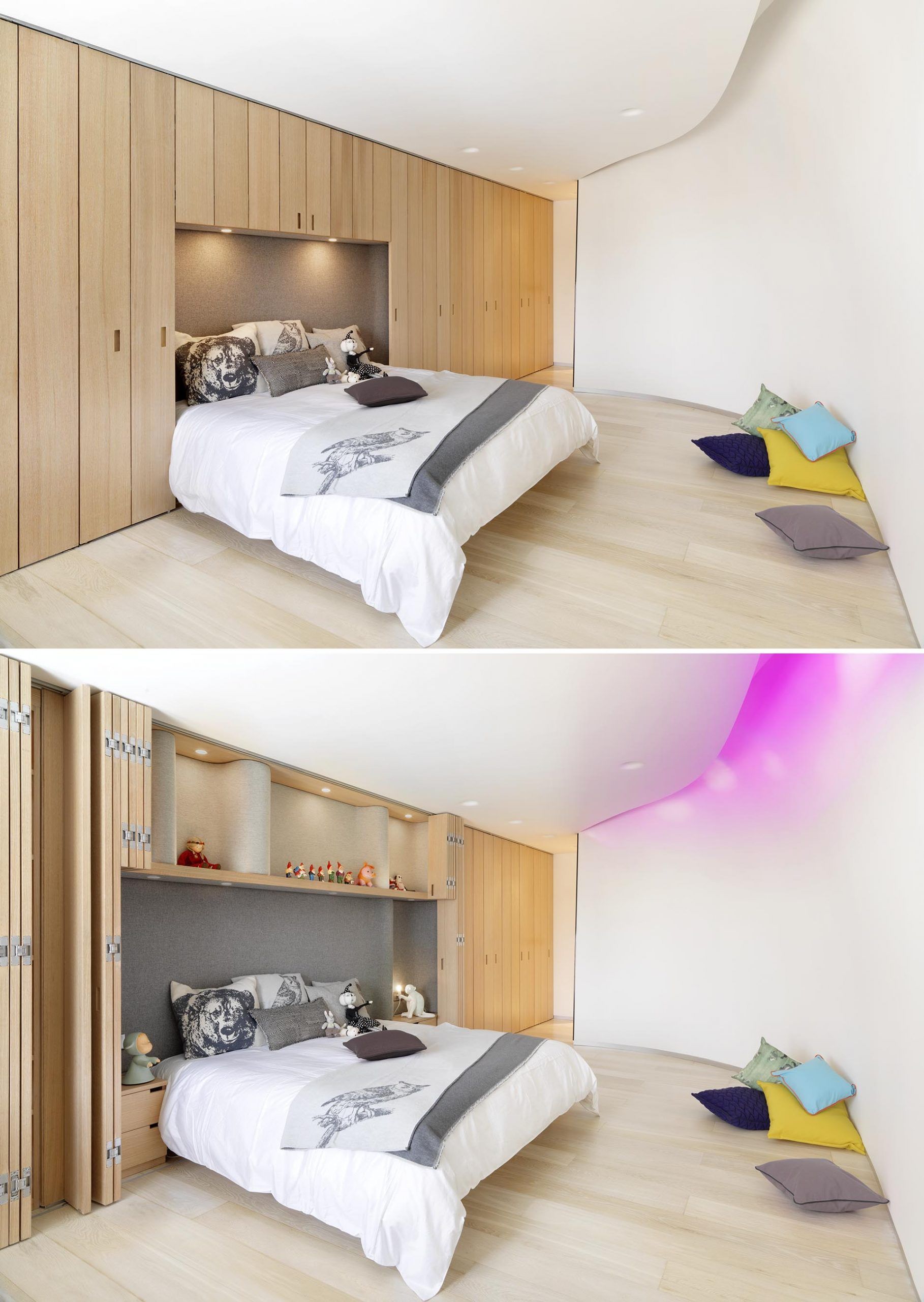 طراحی کمد اتاق خواب01