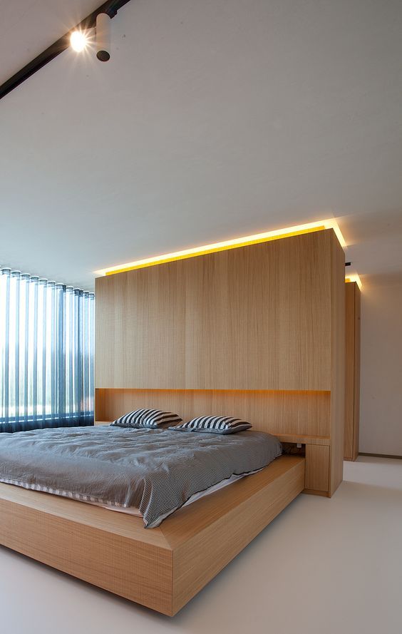 تخت خواب چوبی اتاق خواب05