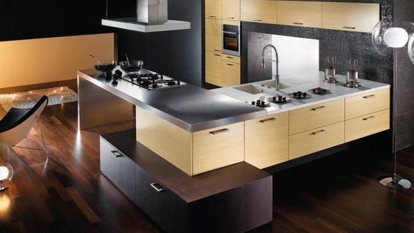 طرح کابینت آشپزخانه مدرن