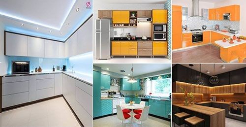 طرح و رنگ های جذاب برای دکوراسیون آشپزخانه