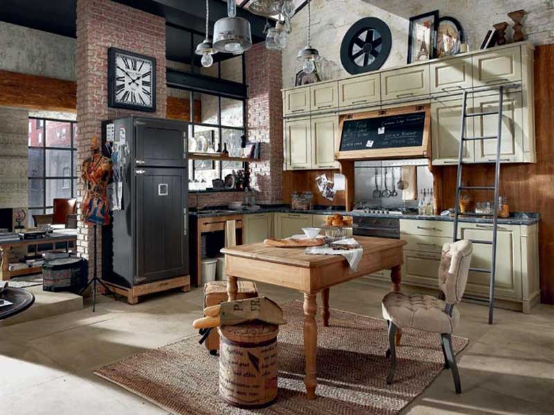 کابینت آشپزخانه های روستیک16