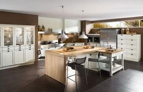 طرح کابینت در آشپزخانه های فرانسوی