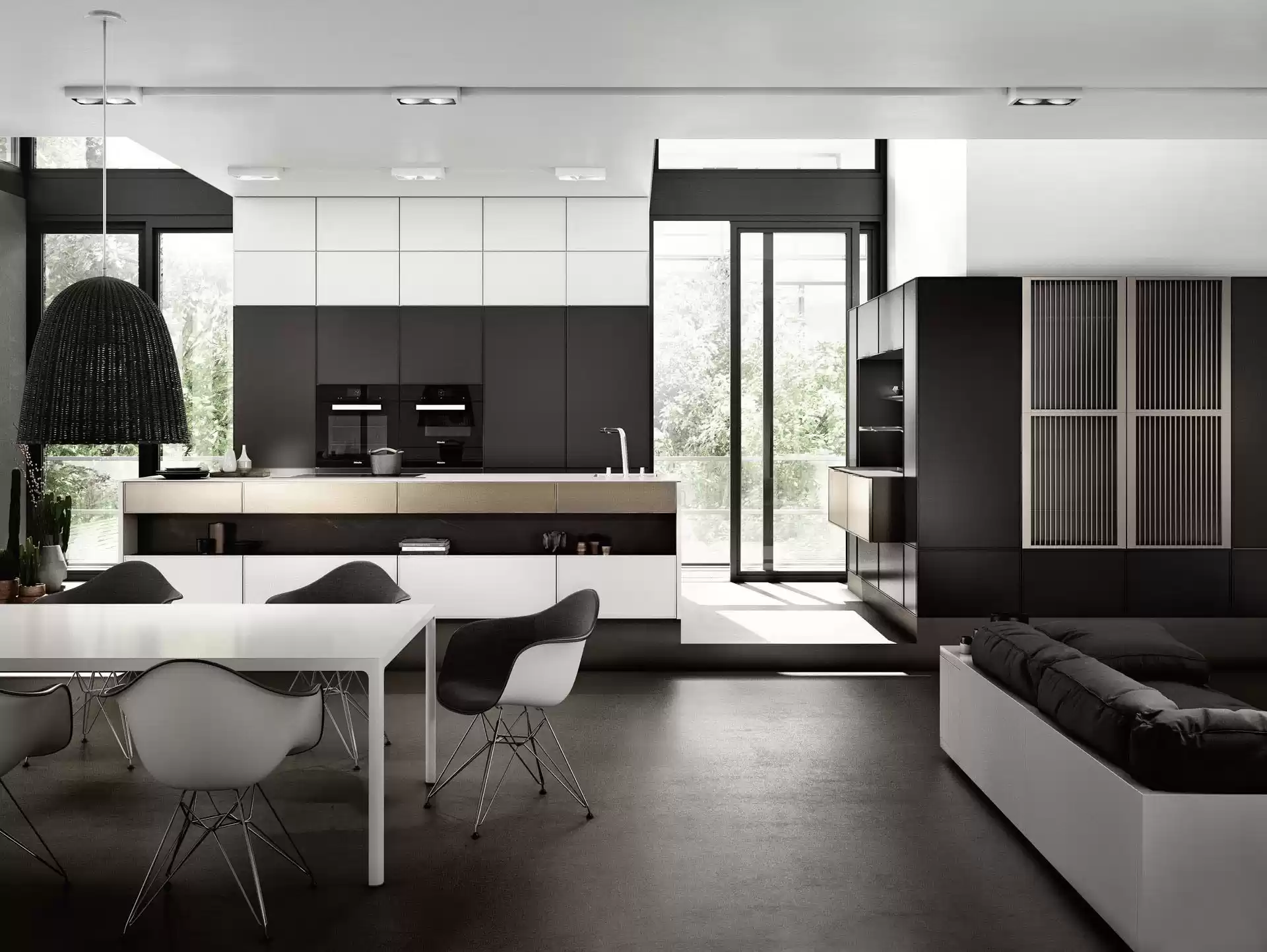 کابینت ها و آشپزخانه های سبک مدرن
