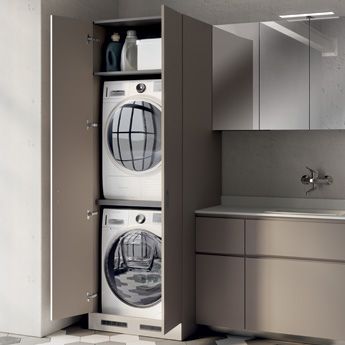 فضای ماشین لباسشویی در آشپزخانه5