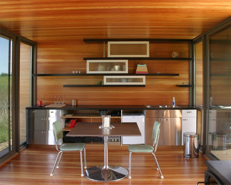 آشپزخانه کابینت چوب مشکی11