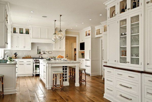 ایده هایی برای کابینت و قفسه در آشپزخانه