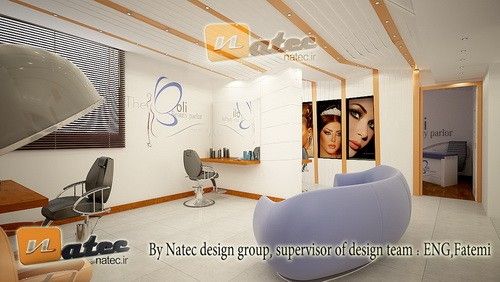 نمونه کار طراحی و اجرای آرایشگاه زنانه در اصفهان