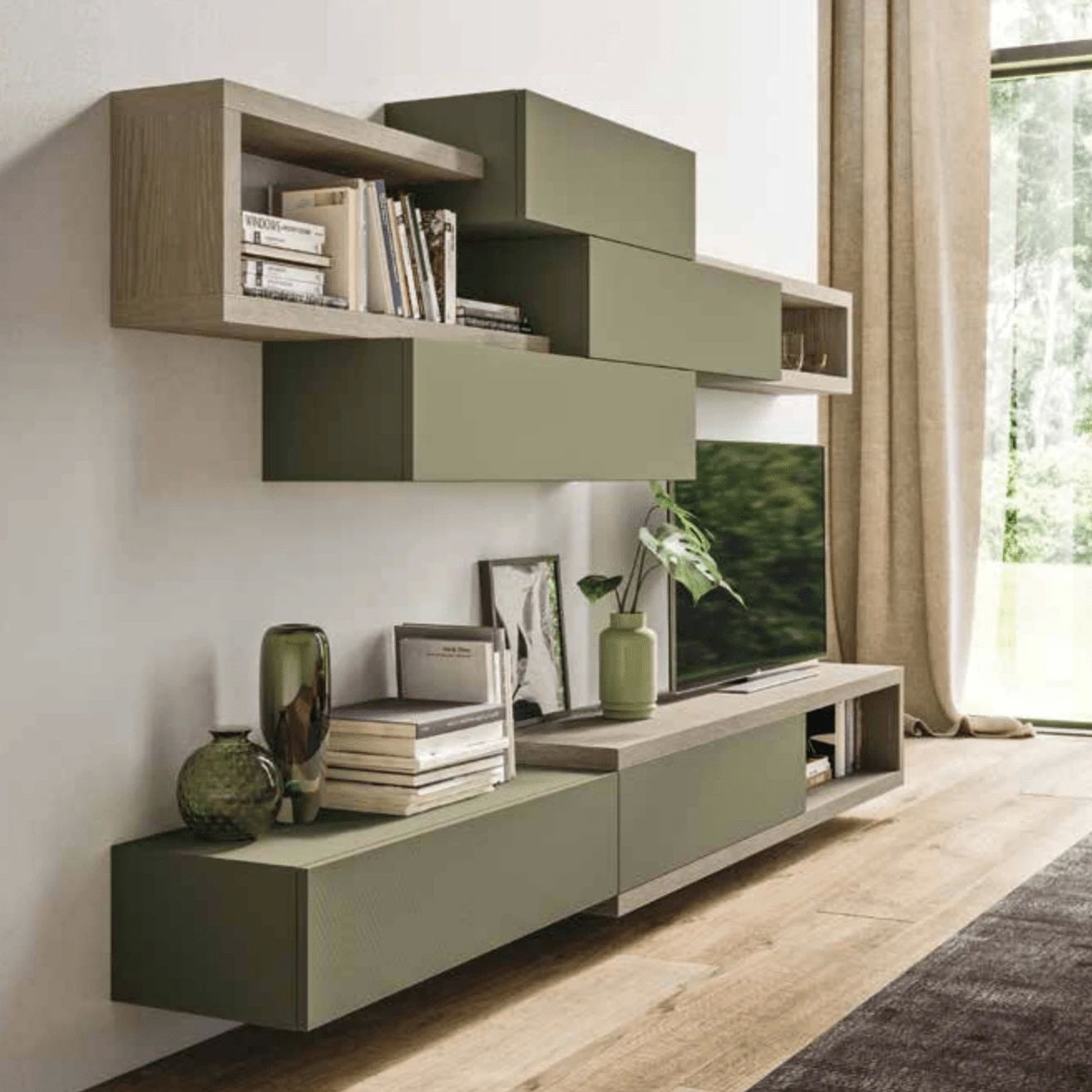 طراحی دیزاین تی وی وال