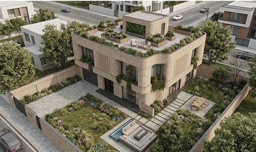بازسازی بنای ۵۰۰ متری فولادشهر اصفهان
