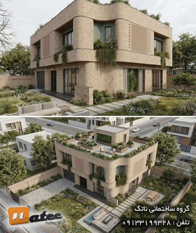 بازسازی بنای ۵۰۰ متری فولادشهر اصفهان