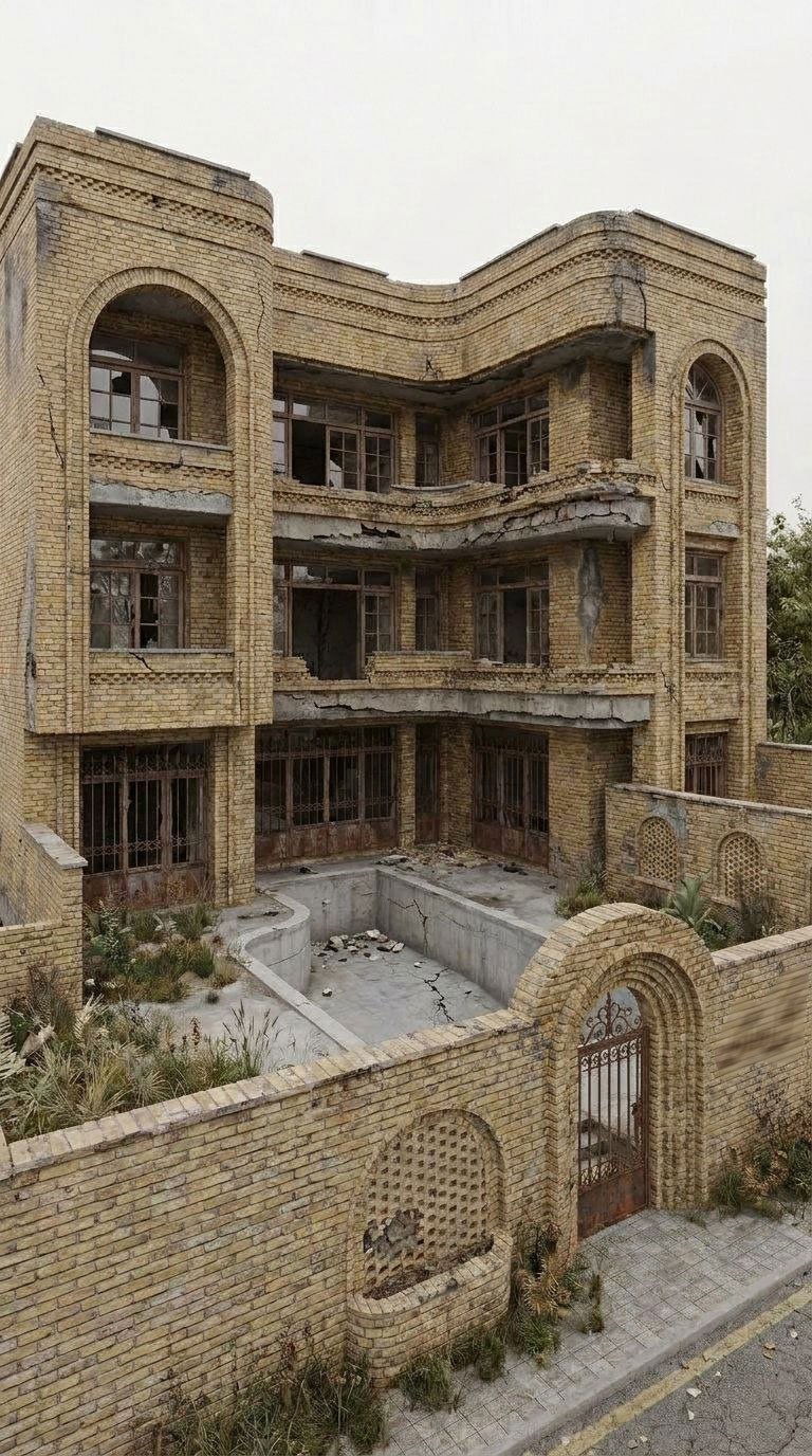 مرمت و بازسازی خانه ۸۰ ساله در روستای حیدرآباد شرق اصفهان