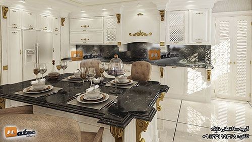 طراحی کابینت آشپزخانه متفاوت با ممبران