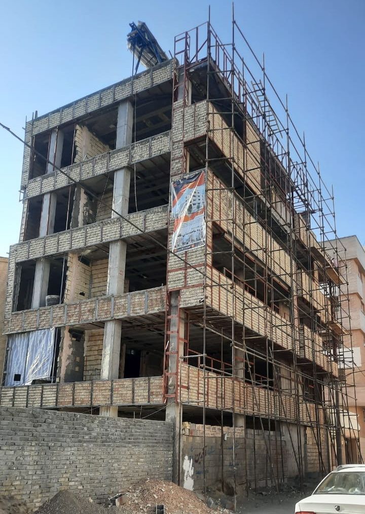طراحی ساختمان شامل نما و دکوراسیون داخلی