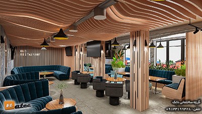طراحی کافه تریا کافی شاپ در شهر لندن