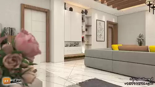 بازسازی دکوراسیون داخلی آپارتمان اصفهان