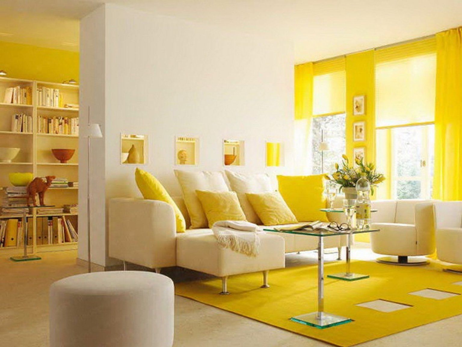 رنگ زرد در دکوراسیون داخلی