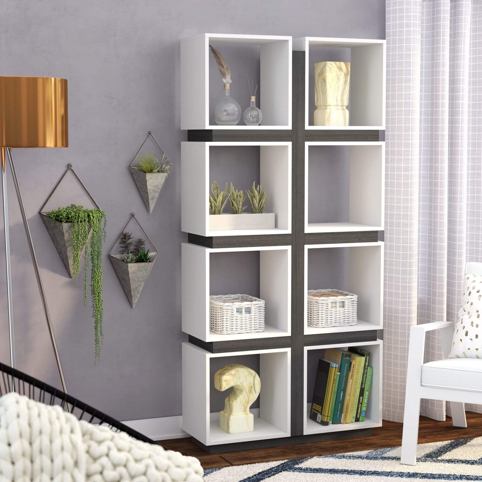 طراحی قفسه کتاب کتابخانه15