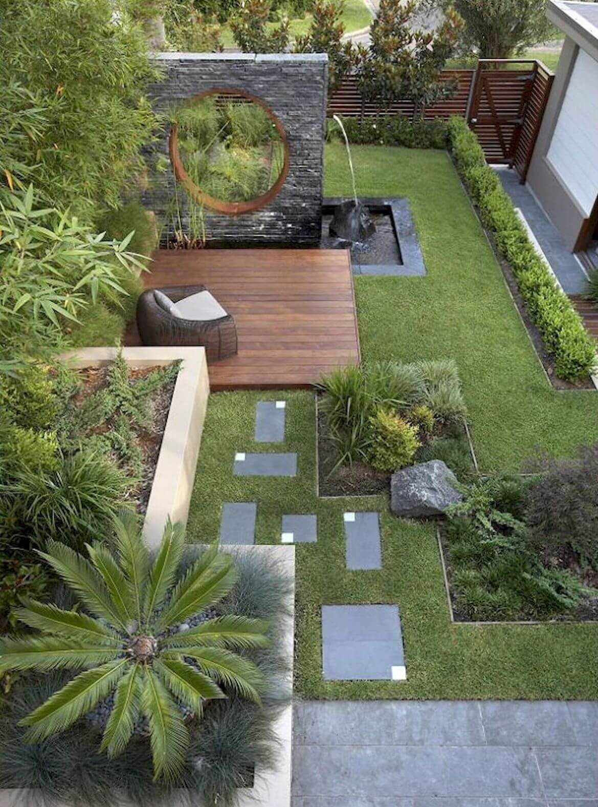 طراحی حیاط و باغ23
