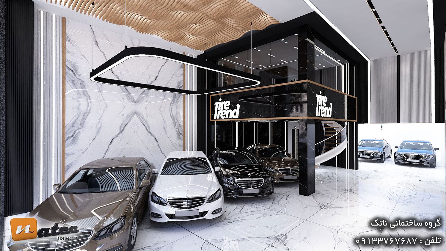 طراحی و اجرای نمایشگاه اتومبیل در اصفهان