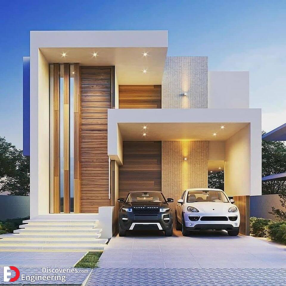 طراحی نما مدرن ویلا لوکس