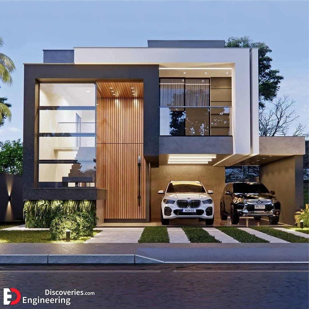 طراحی نما مدرن ویلا لوکس